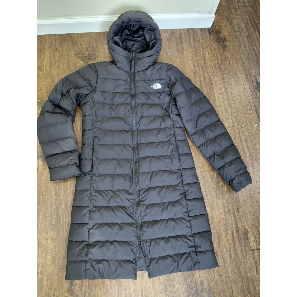 The North Face Aconcagua Winter Parka Hooded Jacket Black Women's Small